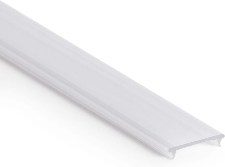 10 Meter Abdeckung für Aluminiumprofil kompatibel mit Ref. 129016 Halbtransparent