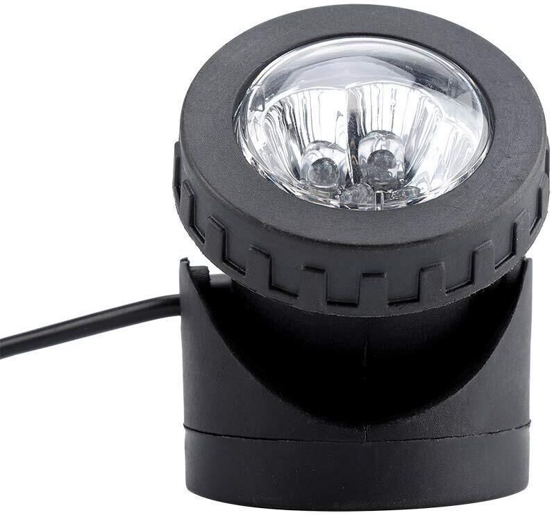 Solarbetriebene Unterwasserleuchte für die Außenbeleuchtung in Gärten und Teichen