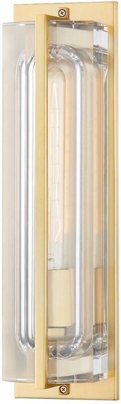 Hawkins 1 Wandleuchte Messing, 2700K