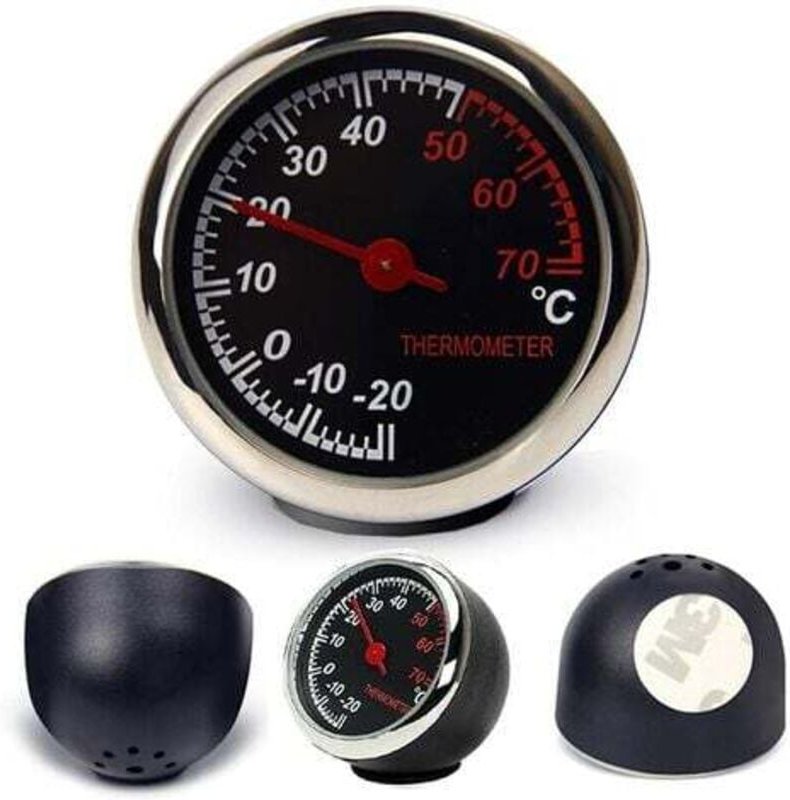 Lablanc - Auto-Thermometer, mechanische Nadel, analoges Zählwerkzeug, kratzfest, hohe Transparenz und Haltbarkeit, Tempe...