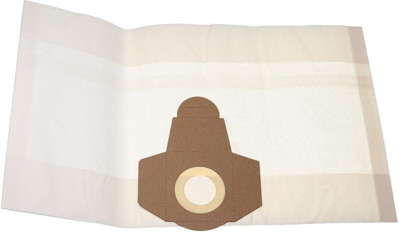 10x Staubbeutel kompatibel mit AquaVac 58120205 Boxter 20 s Staubsauger - 20 l Füllvolumen 31cm x 18,5cm Weiß - Vhbw