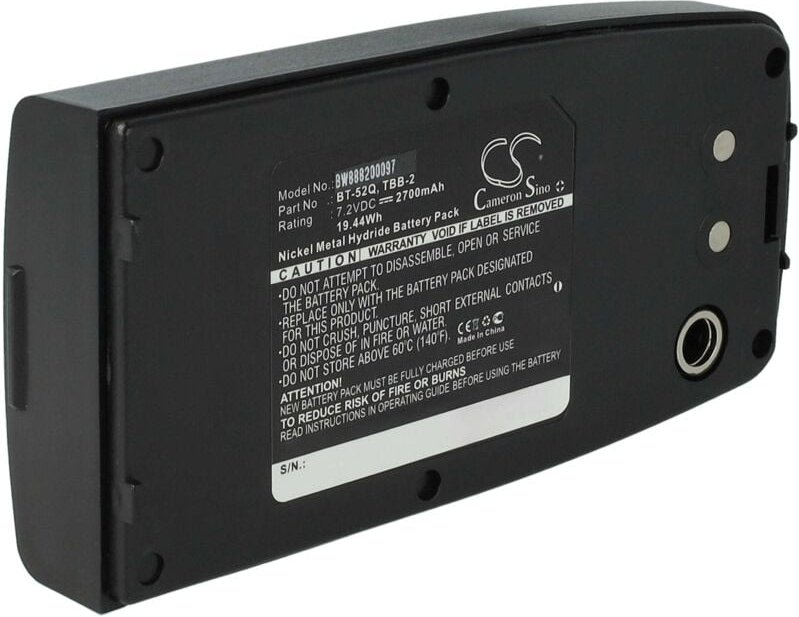 Thumbnail - Akku kompatibel mit Topcon GTS-220, GTS-230W, GTS-102R, GTS230W, GTS-210, GTS-250, GTS-200 Messgerät (2700 mAh, 7,2 v, N...