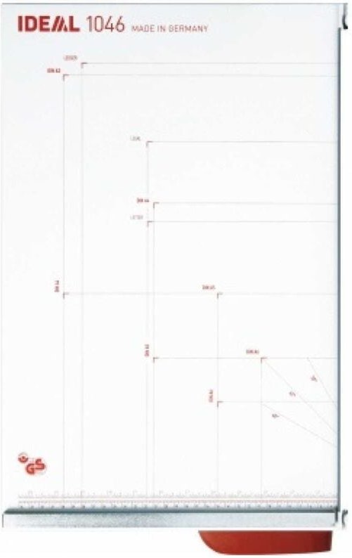 Hebelschneider 1046 39 x 38,5 x 70 cm (b x h x t) 460mm 3mm Metall cool grey