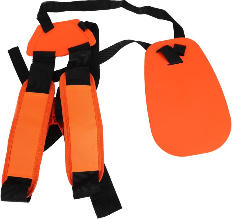 Doppelter Schultergurt für Freischneider, verstellbarer, gepolsterter Lastgurt für Freischneider, Garten, Rasen, verschl...