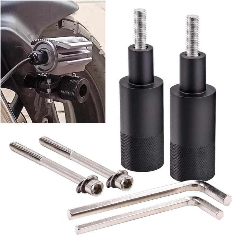 Stück Motorradscheinwerferhalterung, universelle M6/M8-LED-Montagehalterung aus Aluminiumlegierung für Motorrad-Zusatzsc...