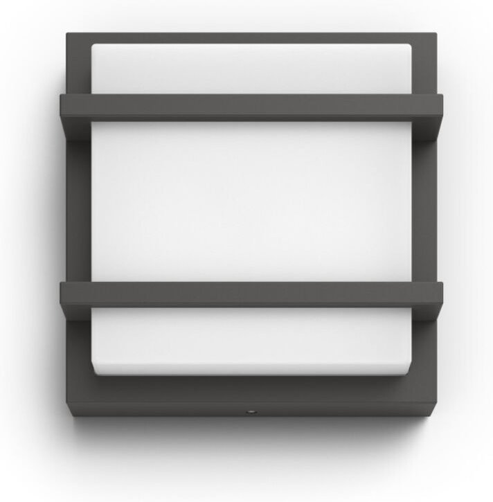 Philips LED Außenwandleuchte Petronia anthrazit warmweiß Wandleuchte