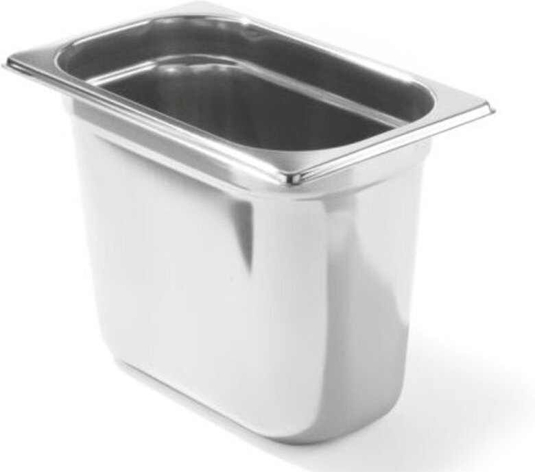 GN 1/4 Behälter, Edelstahl, Profi Line, Höhe 150 mm - Hendi 801611