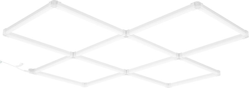 LED-Garagenleuchte, 5-eckig, kaltweiße Werkstatt-Deckenleuchte, 22000 lm, 6500 k, superhelle DIY-Garagenbeleuchtung für ...