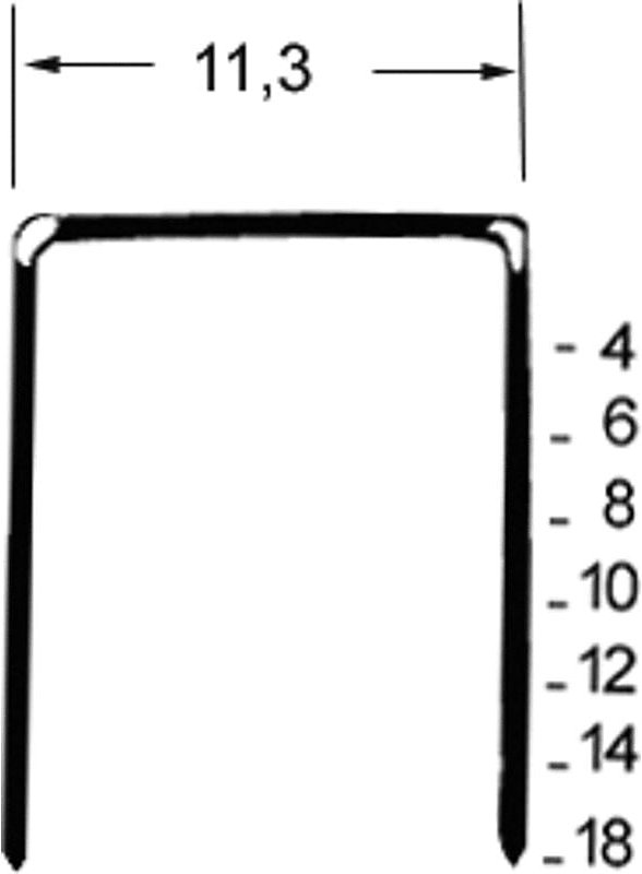 Heftklammern VX18CST - Prebena