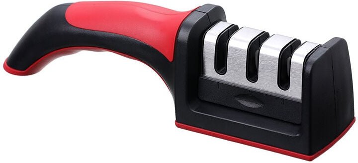 Lntyq - Easy Sharp 3-Phasen-Schärfer – für Küchenmesser – professionelle Ergebnisse/ergonomisches Design – Keramikstein/...