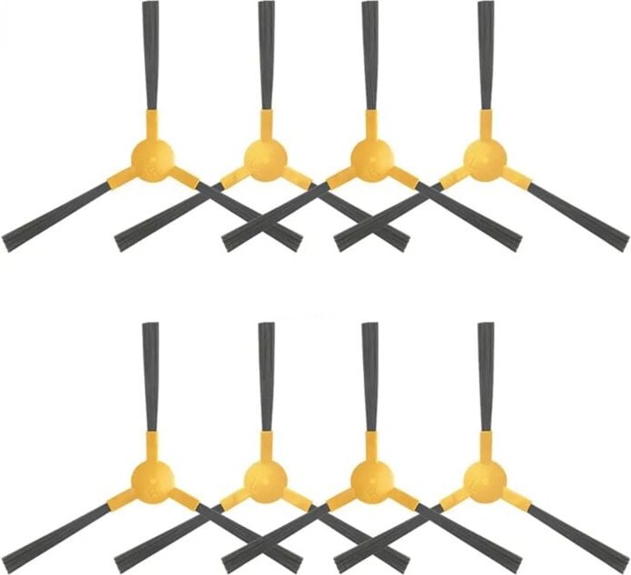 Für Wollmer F550 Sapphire Seitenbürste Roboter-Staubsauger Zubehör Ersatzteil 8 stücke