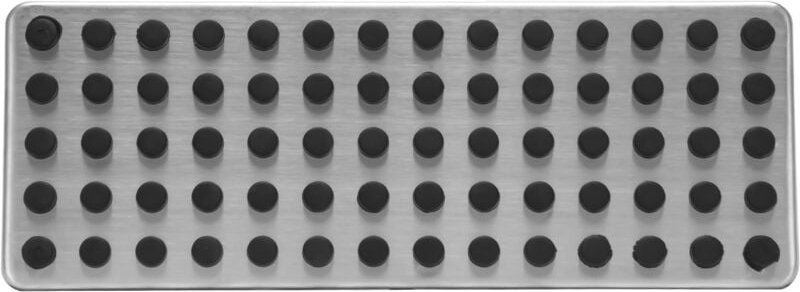 Tlily - Stahl Fußstütze Fußstütze Dead Pedal Pad Abdeckung für ces cla gla ml g Serie