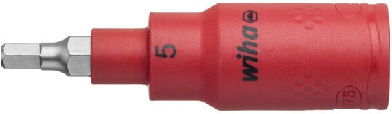 Steckschlüsseleinsatz isoliert 3/8' Innensechskant (43106) - Wiha