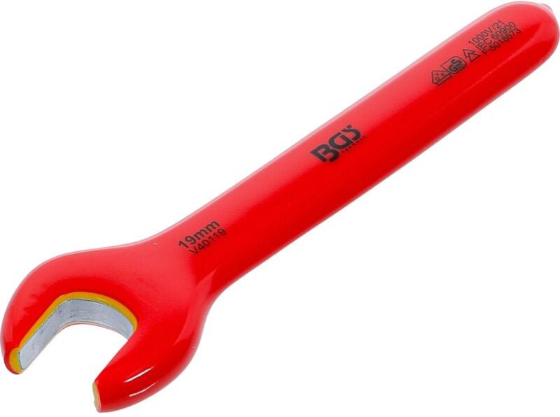 Bgs Technic - VDE-Einmaulschlüssel sw 19 mm