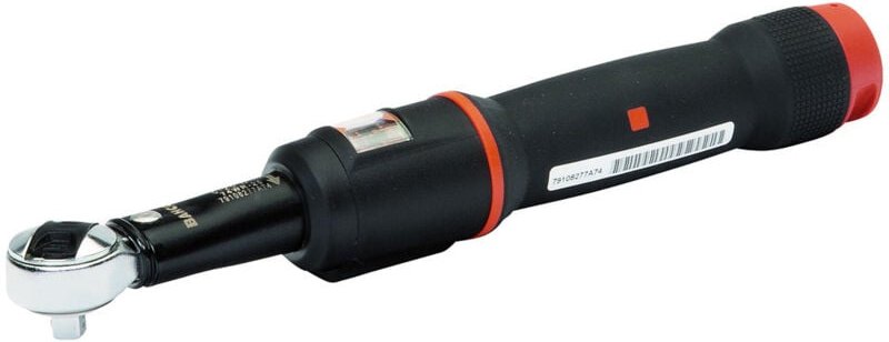 Klick Drehmomentschlüssel 1/4 Zoll 3 - 15 Nm Umschaltkopf Vierkant 74WR-15 - Bahco