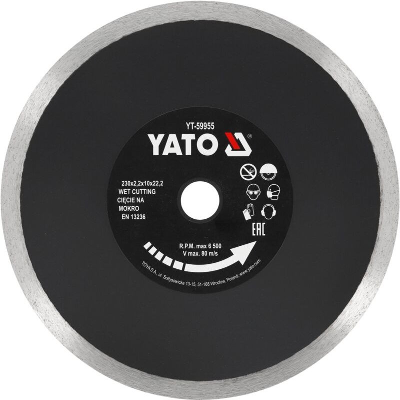 Disque de coupe diamanté 230 x 22,2 mm