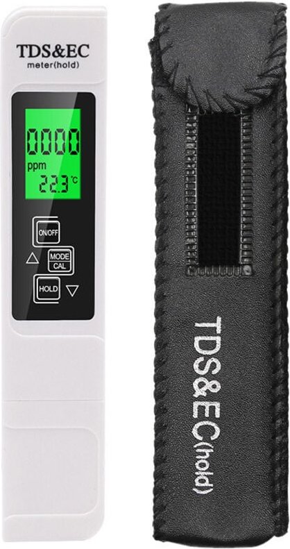 4-in-1-TDS-Messgerät – TDS-EC- und Temperatur-Messgerät, genaues und zuverlässiges digitales Wassertest-Set für Trinkwas...