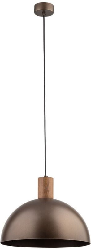 TK Oslo Kuppel-Pendelleuchte Braun 1xE27