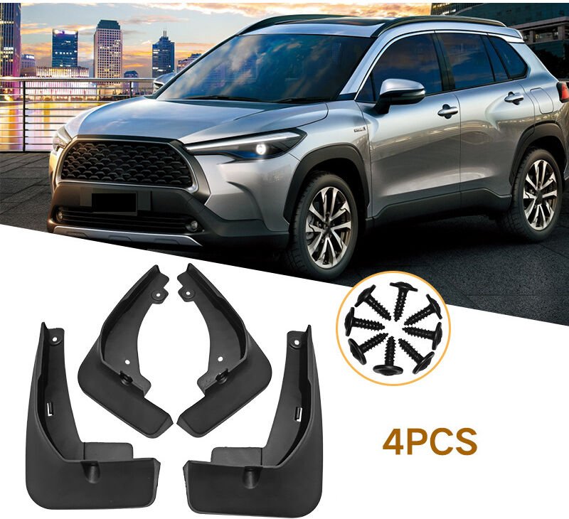 4Pcs Auto SchmutzfäNger KotflüGel Spritzschutz KotflüGel KotflüGel für 2020 2021 Auto Dekoration