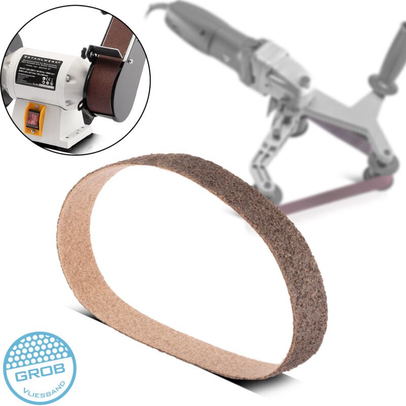 Schleifvlies grobe Körnung 40 x 760 mm für Schleifgeräte - Stahlwerk