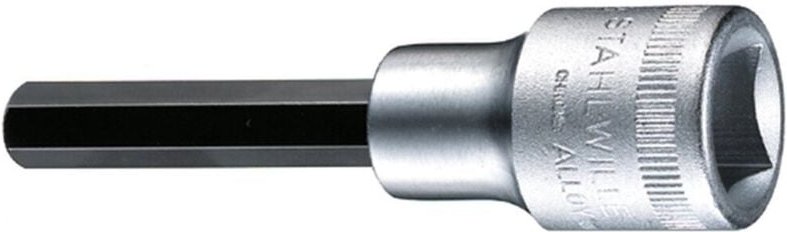 Stahlwille - 3054/8 03150808 Innen-Sechskant Steckschlüssel-Bit-Einsatz 8 mm 1/2' (12.5 mm)