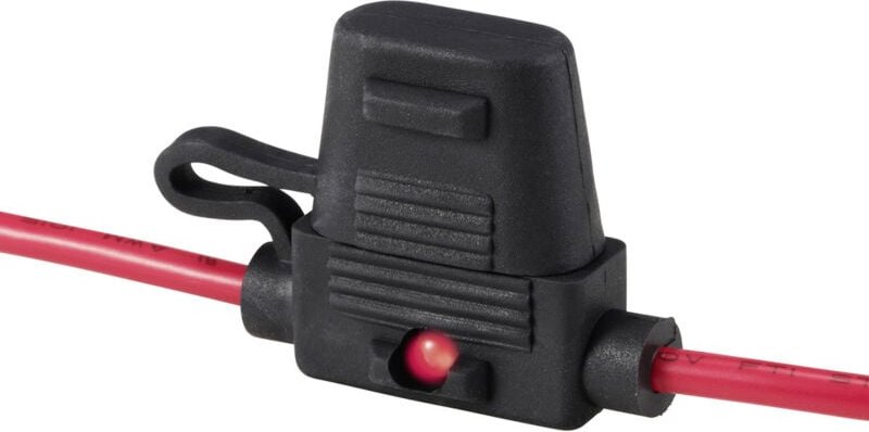 Thumbnail - Tru Components - Kfz Sicherungshalter Flachsicherung Standard 30 a 3.31 mm² 1 St.