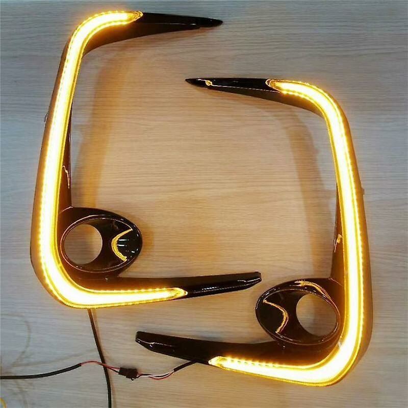 Auto Led Drl Tagfahrlicht Blinker Lichter Nebel Lichter Dekorative Stoßstange Lichter Für 2019-