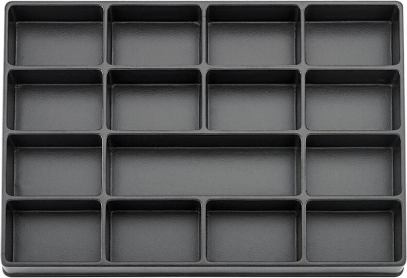 Fortis Werkzeugmodul 3/3 leer 15 Fächer KunststoffFORTIS