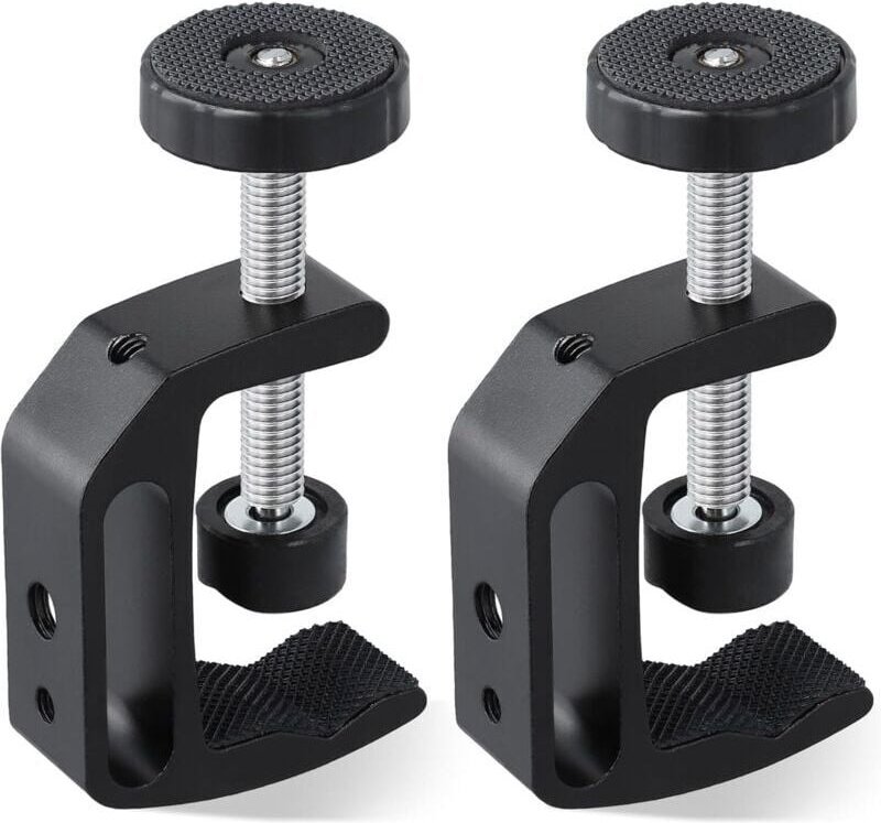 Lot de 2 Pinces en c en Alliage D'aluminium Universelle Serre-joint de Table Pinces en c Robustes Pour le Bricolage pour...