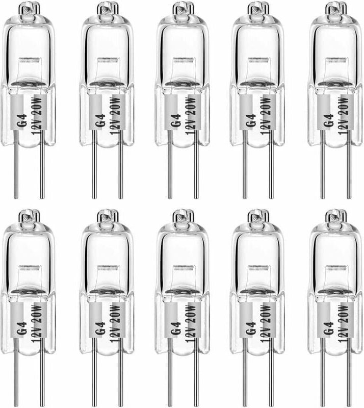 Thumbnail - Alovez - G4-Halogenlampen, 20 w, 12 v, T3, jc, 2-polig, Ersatz für Unterschrankbeleuchtung, Puck Light, Schienenbeleucht...