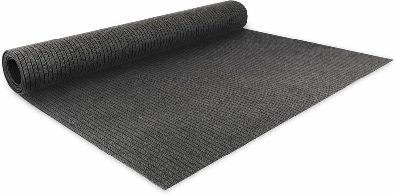 Messeteppich auf Maß Atlas Anthrazit 100 x 400 cm