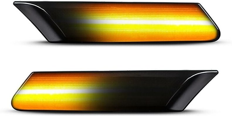 Thumbnail - Woosien - 2 Stück LED-Seitenmarkierungsleuchten, für 911 Targa Turbo 997 987 Blinker