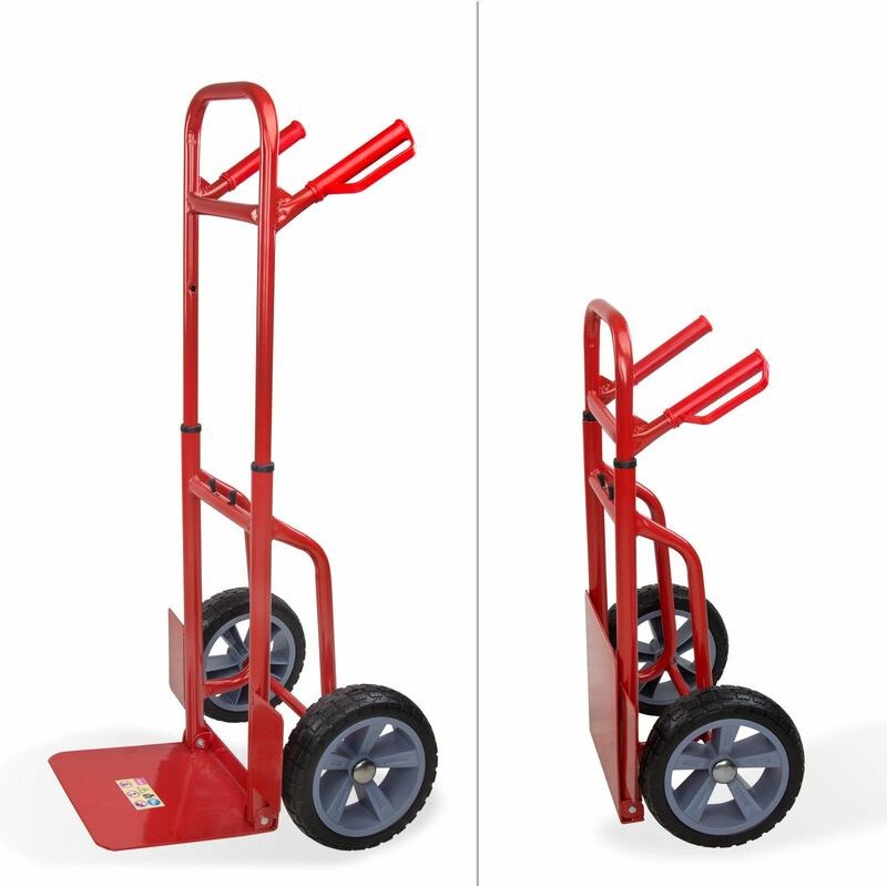 Dema - Sackkarre Transportkarre Stapelkarre Karre bis 120 kg klappbar Vollgummireifen