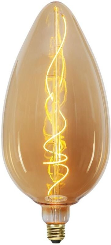 Star Trading - led Leuchtmittel Industrial Vintage, E27, 260lm, 5W, Gold, Dimmbar, Warmweiß, 33 cm