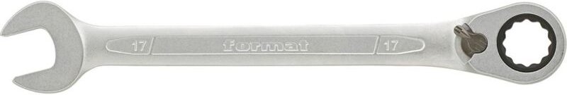 FORMAT Ratschenschlüssel umschaltbar gebogen 13mm