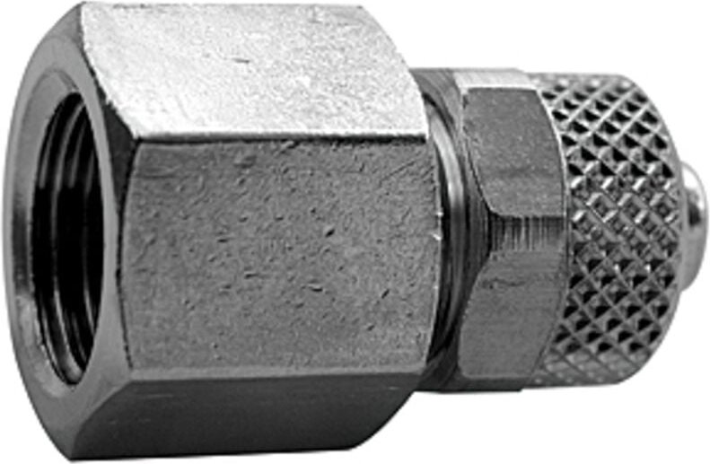 Gerade Aufschraubverschr. »value line« g 1/2 i., ms v., Schl.8/6 - Riegler