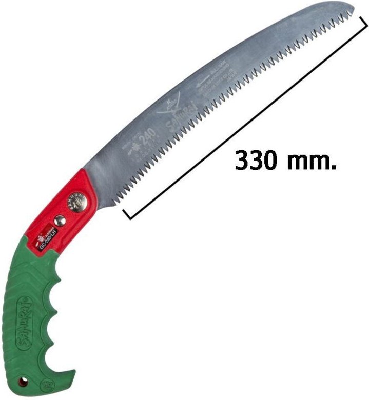 Gebogene Handsäge Samurai GC 330 mm.