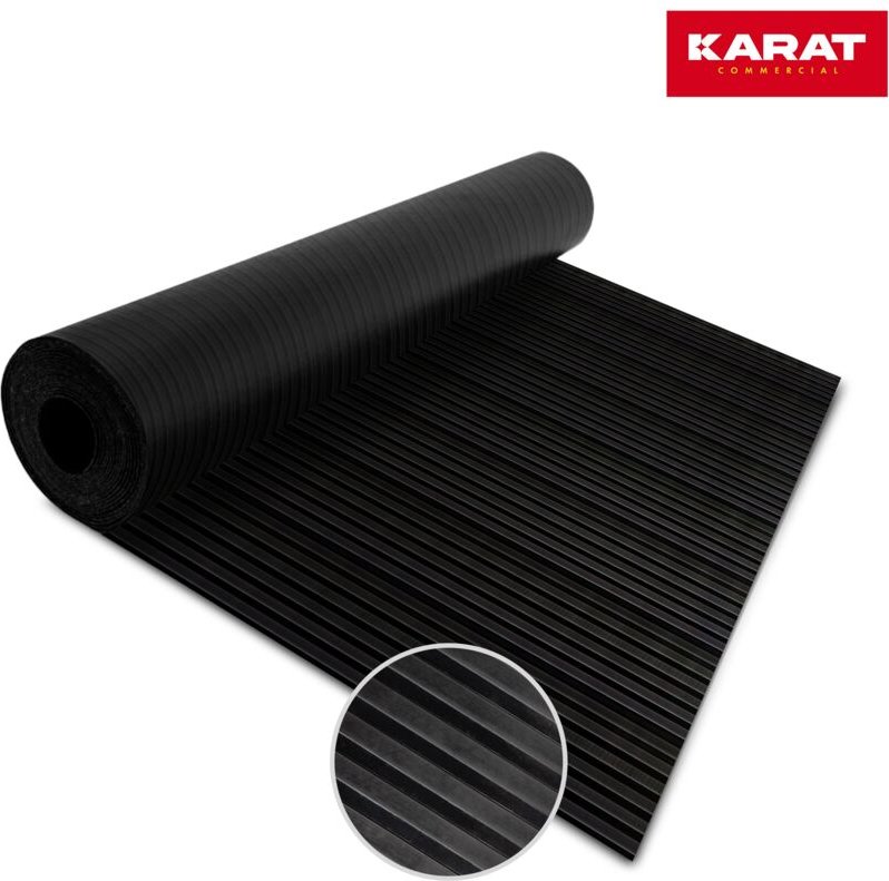 Gummiläufer Breite Rippen Stärke: 3 mm 100 x 300 cm