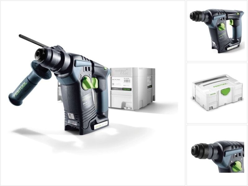 Thumbnail - Bhc 18 Li-Basic Akku Bohrhammer 18V ( 574723 ) 25Nm Brushless Solo im Systainer - ohne Akku, ohne Ladegerät - Festool