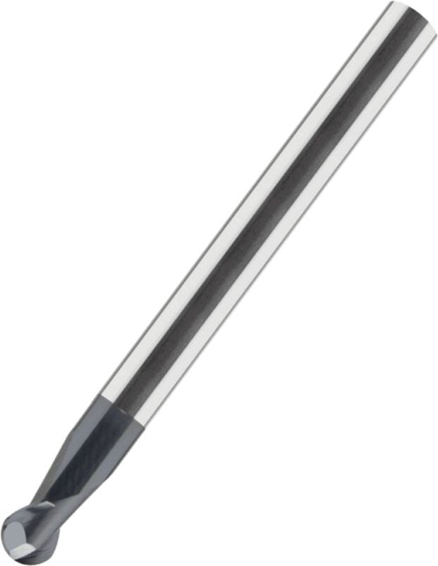 VHM-Mini-Vollradiusfräser HSC HA ALTIN 1,8 x 65 mm x 12 mm