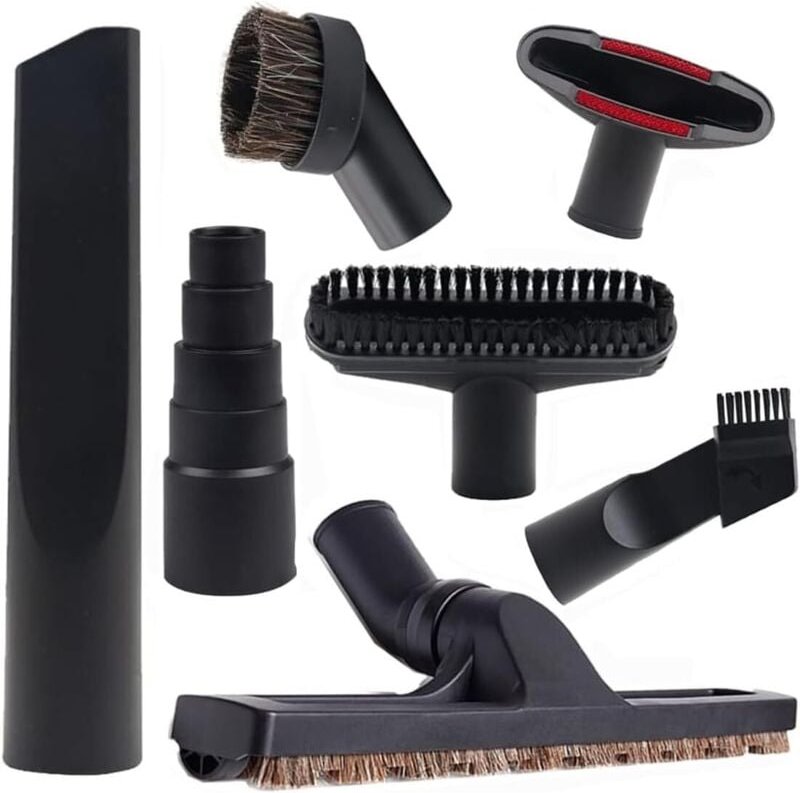 Thumbnail - 7 Stück Staubsaugeraufsätze Ersatz für Shop Vac Zubehör mit, 1 7/8" auf 1" Adapter für Shop Vac, 1 1/4" Haushaltsreinigu...