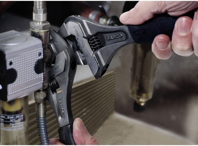 Bahco - Rollgabelschlüssel, Serie 90, Phosphatiert, 38 mm, extra schlank, 9031-T