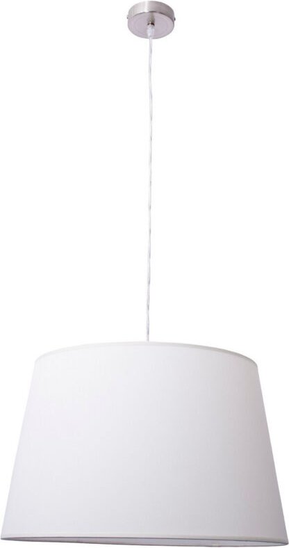 Naeve BOLOGNA Zylindrische Pendelleuchte Deckenleuchte Beige 1xE27 Stahl Rose