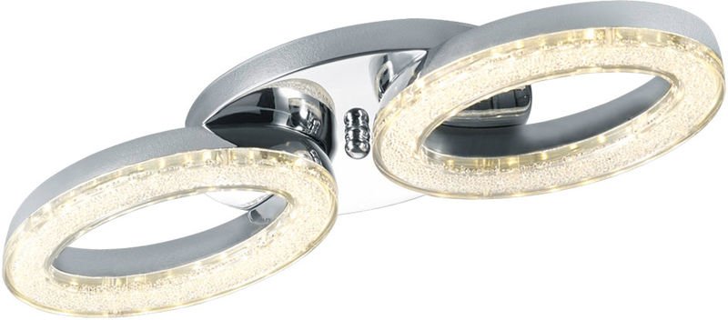 RL - 14 Watt led Decken Lampe Esszimmer Chrom Strahler Ringe Leuchte Reality Leuchten R62252100