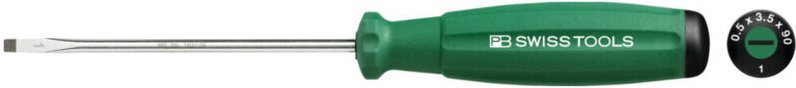 Pb Swiss Tools - Schraubendreher, mit 2K-SwissGrip-Heft, 3,5 mm