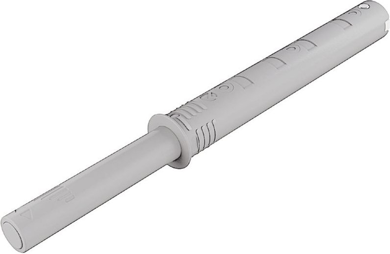 Druckschnapper Möbelbeschlag Hub 37 mm K-Push Tech Strong Puffer KS grau