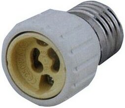 E27 männlich zu GU10 weiblich Glühbirnengewinde-Adapter