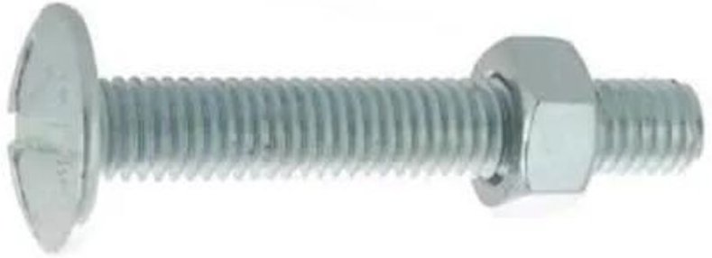 Ultima Visser Befestigen Kleben Bolzen Metzger Stahl Weiß 8X50 mm