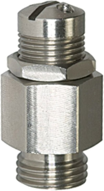 Mini-Abblasventil, Edelstahl, g 1/8, Ansprechdruck 3,0 - 7,0 bar - Riegler