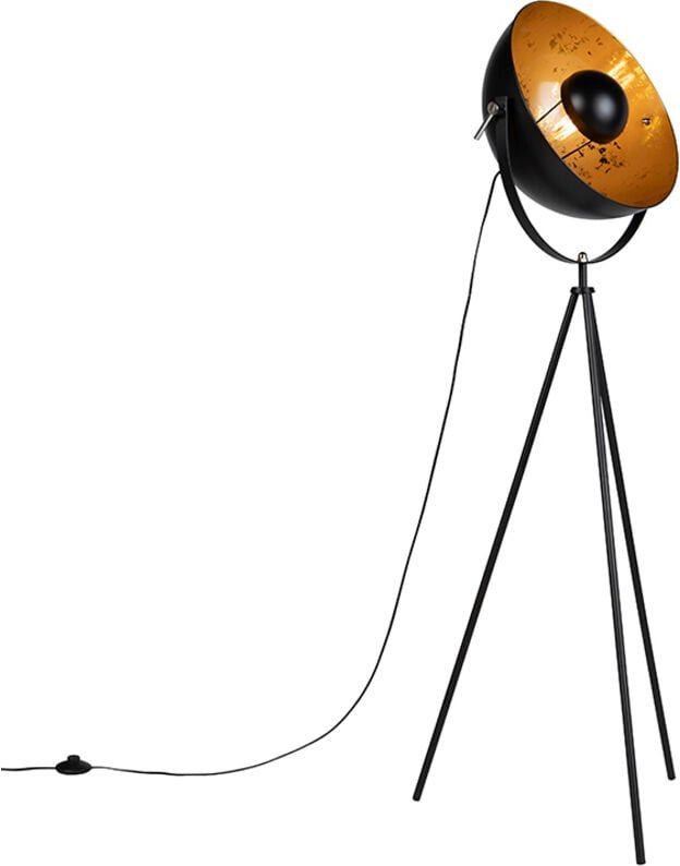 Smartes Stehlampen-Stativ schwarz inkl. Wifi A60 - Magna 40 Eglip